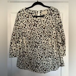 Animal Print Women's Top